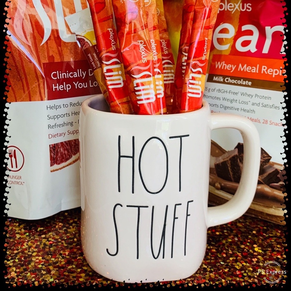 Rare, Rae Dunn Mug, “Hot Stuff”
